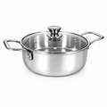 UPCW TRIPLY STAINLESS STEEL MINI SAUCE POT/MINI BIRYANI POT