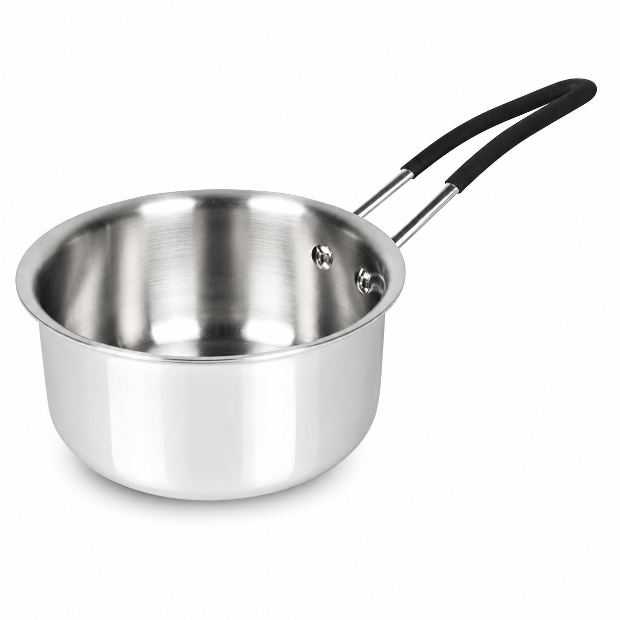 UPCW TRIPLY STAINLESS STEEL INSULATED COOL GRIP SAUCE PAN/TEA PAN