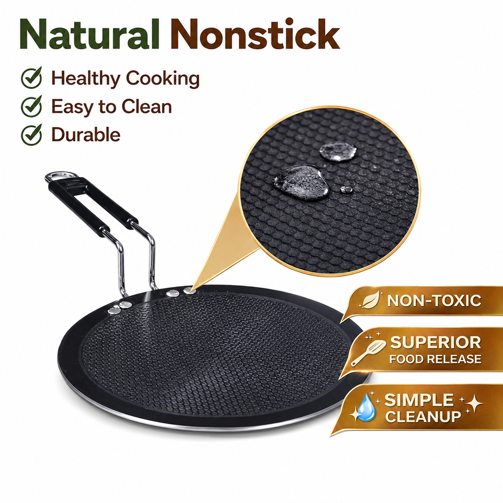 UPCW HONEYCOMB TRIPLY ROTI TAWA SCRATCH RESISTANT (25 CM)