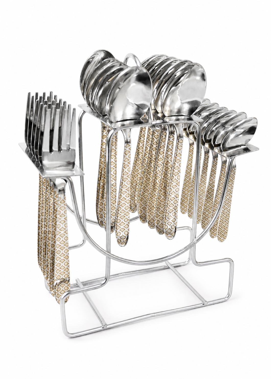 UPCW ECONOMICAL LAZER 17G 24 PCS CUTLERY SET