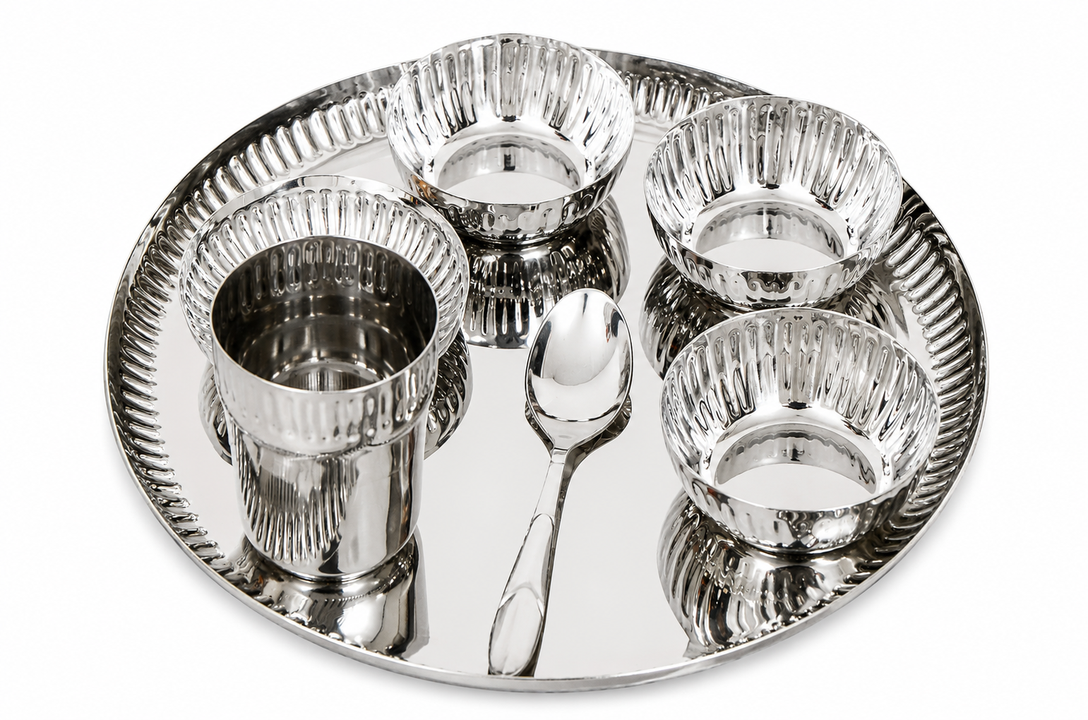 UPCW ELEGANT LINING THALI SET – COMPLETE DINING COLLECTION